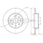 TOMEX Brakes Bremsscheibe